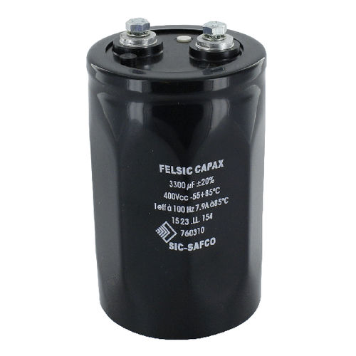 Condensateur électrolytique - FELSIC CAPAX - EXXELIA - à visser