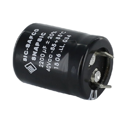 Condensateur électrolytique - SNAPSIC - EXXELIA - enfichable