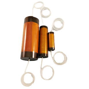 Condensateur à film - 253P - EXXELIA - cylindrique / de facteur de dissipation / haute température