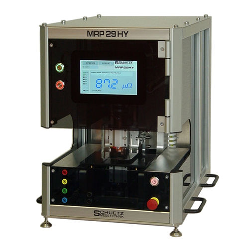 Testeur DVS 2929 - MRP 29 HY - SCHUETZ - anti-effraction / pour tôle métallique / pour applications automobiles