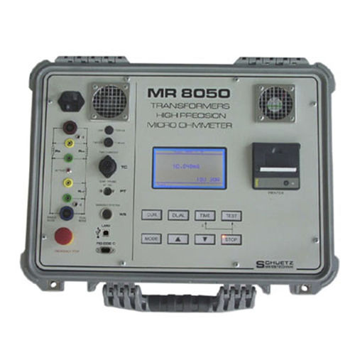 Appareil de test résistance électrique - MR 8050 - SCHUETZ - automatique / de transformateur / pour moteur