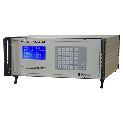 Instrument de mesure d'atténuation - MLS 7100 - SCHUETZ - numérique / de paillasse / de transformateur