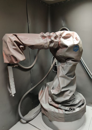 Housse de protection pour robots de grnaillage - EVO_blast - EVOTEC - pour la sécurité des machines / résistante à la poussière / résistante à l'abrasion