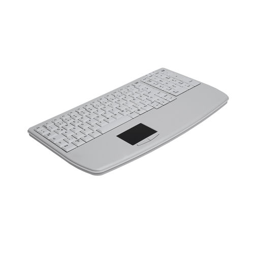 Clavier de bureau - AK-7410-G series - Active Key GmbH & Co. KG - à interrupteurs à ciseaux / 104 touches / 103 touches