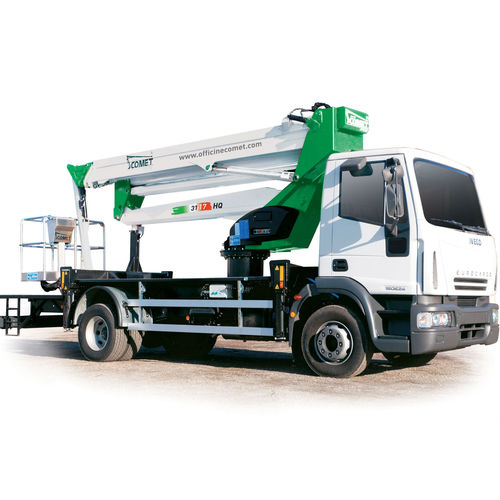 Nacelle articulée montée sur camion - 31 | 2 | 17 HQ JIB - CO.ME.T. Officine - hydraulique / pour chantier / pour usage extérieur