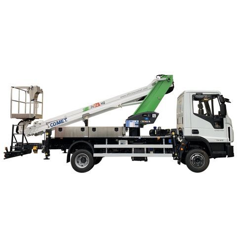 Plateforme élévatrice fixe - NEW EUROSFILO 24 | 2 | 12 (14) HQ 4S - CO.ME.T. Officine - montée sur camion / hydraulique / pour chantier