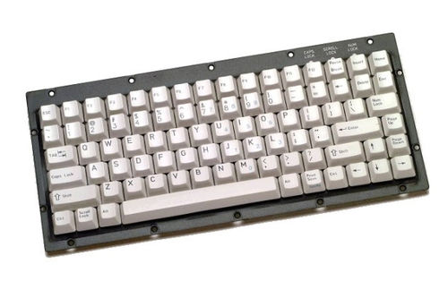 Clavier encastrable - MRI-1499-001 - Devlin - industriel / USB / en caoutchouc silicone