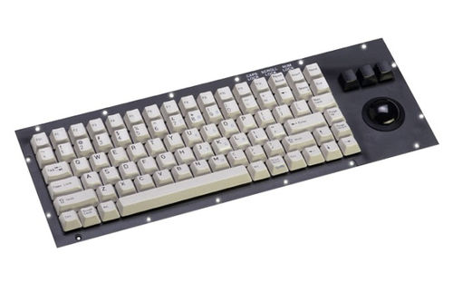 Clavier encastrable - MRI-1586-002 - Devlin - avec trackball / industriel / USB