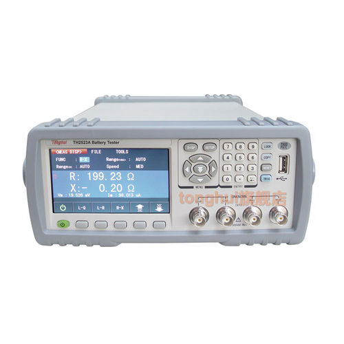 Testeur de tension - TH2523 - Changzhou Tonghui Electronic Co., Ltd. - d'impédance de batterie / pour batterie au lithium / portable