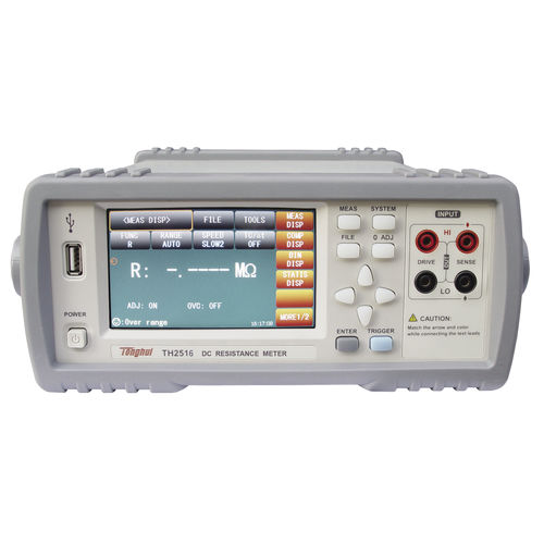 Ohmmètre numérique - TH2516 - Changzhou Tonghui Electronic Co., Ltd. - portable / à faible résistance / haute tension