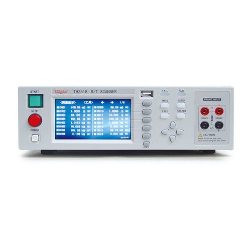 Ohmmètre numérique - TH2518  - Changzhou Tonghui Electronic Co., Ltd. - sur table / avec compensation de température intégrée