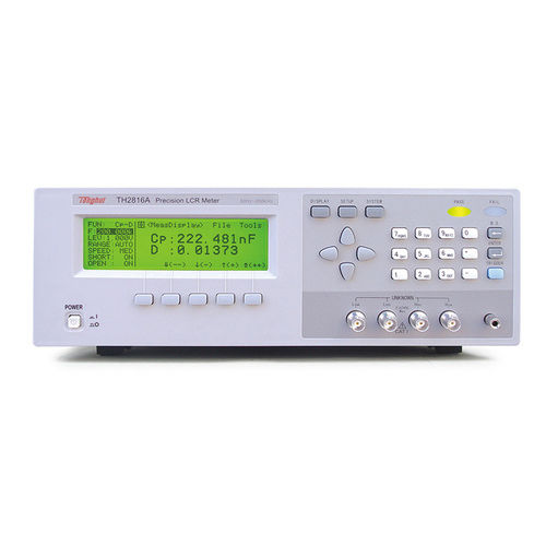 RLC mètre benchtop - TH2816A - Changzhou Tonghui Electronic Co., Ltd.