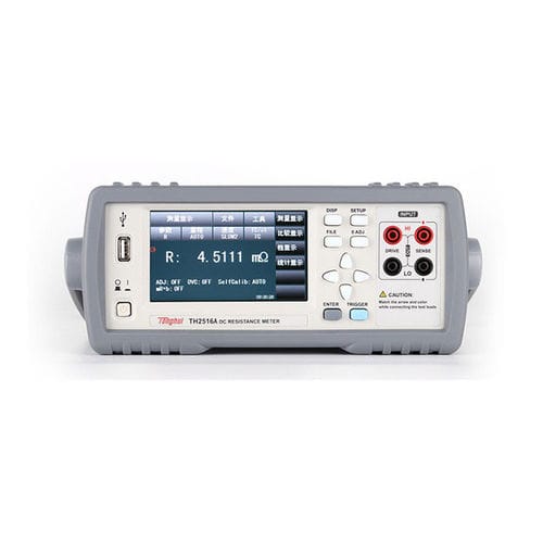 Ohmmètre numérique - TH2516A - Changzhou Tonghui Electronic Co., Ltd. - sur table / à faible résistance / 4 fils
