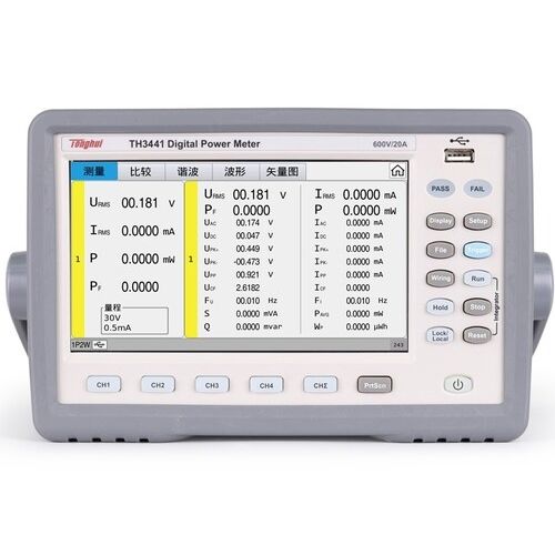 Appareil de mesure de puissance multimètre - TH3441 - Changzhou Tonghui Electronic Co., Ltd. - de puissance active / de puissance réactive / de puissance apparente