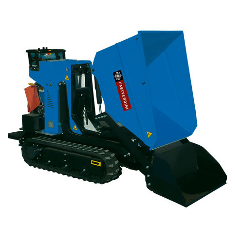 Mini-dumper sur chenilles - CM25 - Fast Verdini Srl - thermique / hydraulique / manuel
