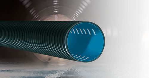Tube en polyéthylène PE - StabilTWIN DREN SN series - Stabilplastic SPA - de transport / pour bâtiment / lisse