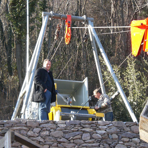 Treuil électrique - Lew 300-600 - greifenberg teleferiche - de levage / à tambour rotatif