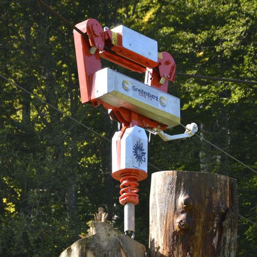 Chariot-palan pour téléphérage - CRG 15-25 - greifenberg teleferiche - pour débardage en montée et en descente