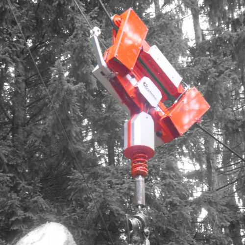 Chariot-palan pour téléphérage - HT 30 - greifenberg teleferiche - pour débardage en montée et en descente