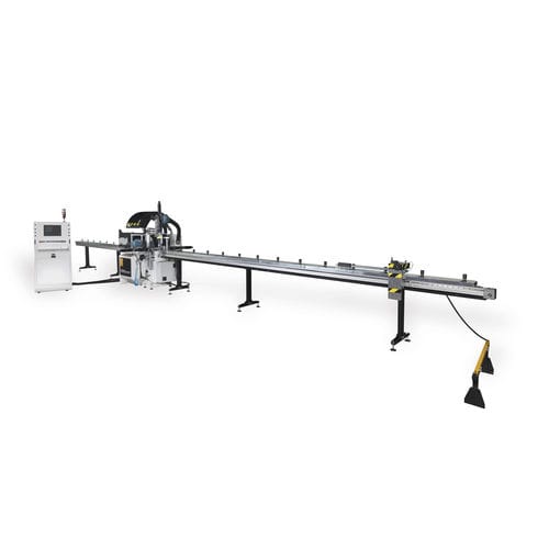 Machine de découpe à lame - MARLIN TFF - geam evolution srl - pour aluminium / pour PVC / de tubes