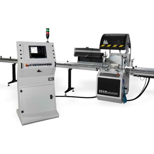 Ligne de traitement pour profilé en aluminium - MARLIN CNC 550 - geam evolution srl - pour profilés en PVC