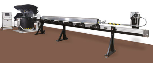 Ligne de traitement pour profilé en aluminium - MANTA 850 CNC - geam evolution srl - pour profilés en PVC
