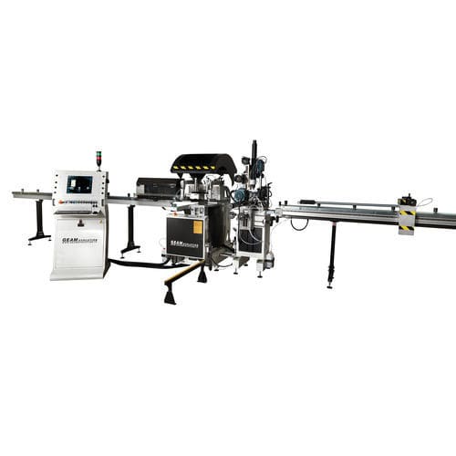 Machine de découpe à lame - OCTOPUS TFF - geam evolution srl - pour aluminium / pour PVC / de profilés