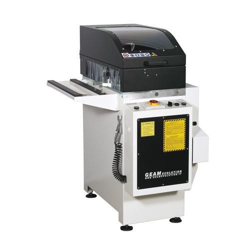 Abouteuse pour aluminium - PIRANHA A - geam evolution srl - à angle variable / pneumatique / pour profilés
