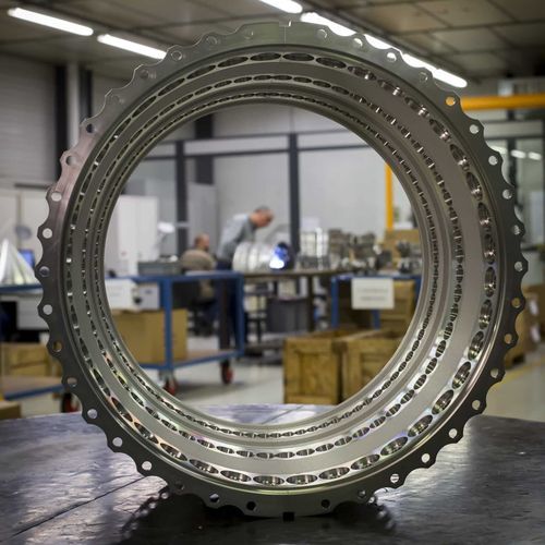 Découpe au jet d'eau - Mecachrome - aluminium / titane / acier inoxydable