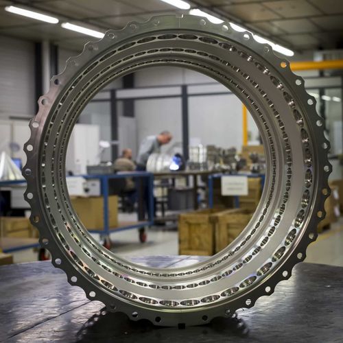 Découpe au jet d'eau - Mecachrome - aluminium / titane / acier inoxydable