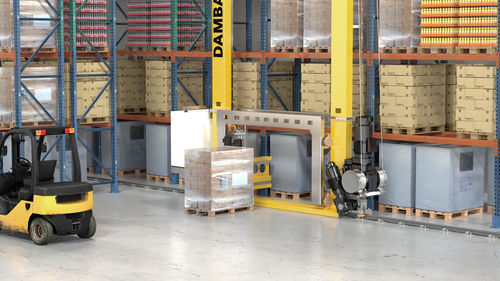 Transtockeur pour système de rangement - Dambach Lagersysteme GmbH & Co. KG - pour entrepôt
