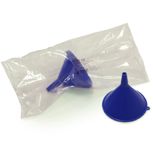 Entonnoir en polypropylène - Blue SteriWare - Sampling Systems Ltd - en PP / jetable / à usage unique