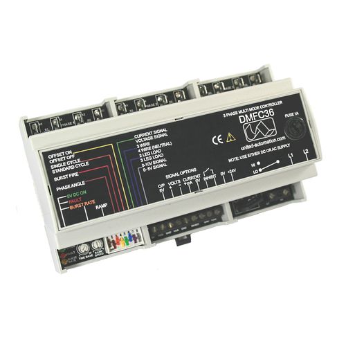 Contrôleur de puissance à thyristors - DMFC36 - United Automation Limited - à transitoires rapides / de phase / sur rail DIN