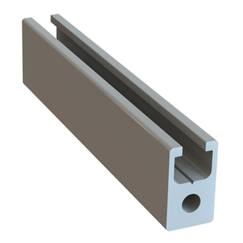 Profilé en aluminium anodisé - 1.01.02.0107 - Milper sas