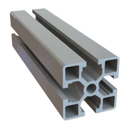 Profilé en aluminium anodisé - 1.01.02.0025  - Milper sas - rainuré / super léger