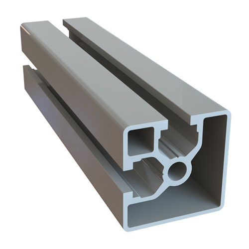 Profilé en aluminium anodisé - 1.01.02.0097 - Milper sas - rainuré