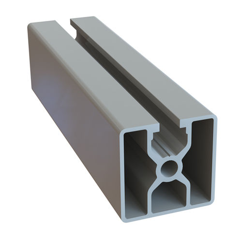 Profilé en aluminium anodisé - 1.01.02.0099 - Milper sas - rainuré