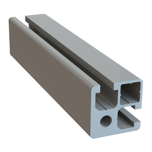 Profilé en aluminium anodisé - 1.01.02.0012 - Milper sas - rainuré