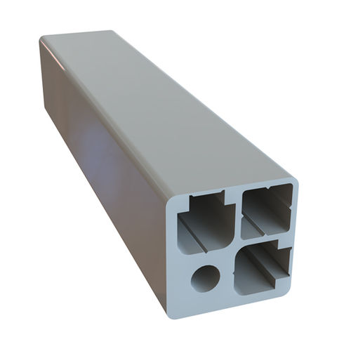 Profilé en aluminium anodisé - 1.01.02.0046 - Milper sas - fermé