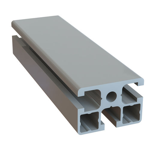 Profilé en aluminium - 1.01.02.0002 - Milper sas - rainuré