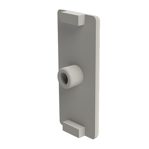 Embout recouvrant pour profilés - 1.26.11.0049 - Milper sas - press-fit / rectangulaire / en polyamide