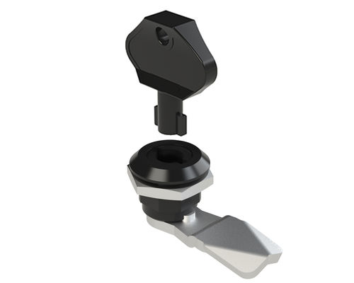 Serrure à clé - 1.26.21.0003 - Milper sas - pour porte / pour armoire / en acier