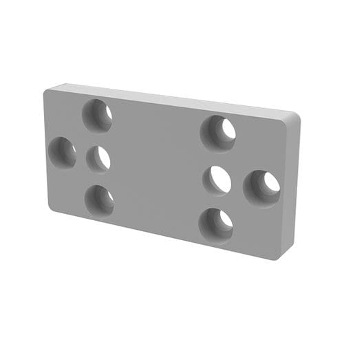 Fixation pour profilés en aluminium - 1.21.02.0004 - Milper sas - en aluminium