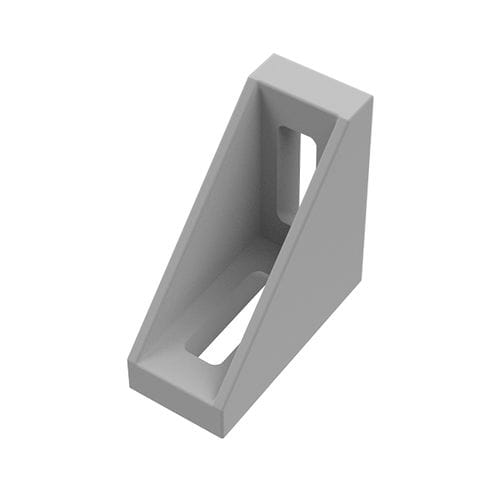 Équerre de fixation pour profilé aluminium - 1.21.15.0001 - Milper sas - en aluminium / matricée