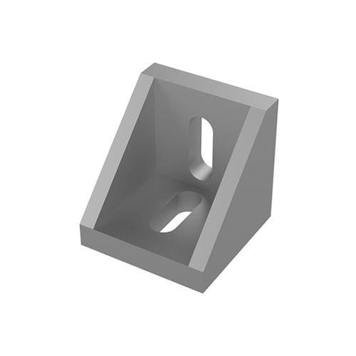 Équerre de fixation pour profilé aluminium - 1.21.15.0004 - Milper sas - en aluminium / matricée