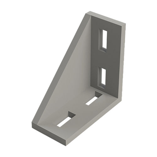 Équerre de fixation pour profilé aluminium - 1.21.15.0012 - Milper sas - en aluminium / matricée