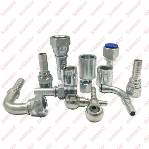 Raccord hydraulique - Two Piece - WUXI SAMWAY CO.,LTD - fileté / cannelé / coudé