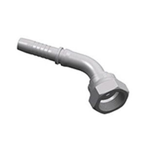 Raccord hydraulique - S20241 series - WUXI SAMWAY CO.,LTD - cannelé / coudé à 45° / femelle