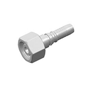 Raccord hydraulique - S20513-T series - WUXI SAMWAY CO.,LTD - cannelé / femelle / avec o-ring