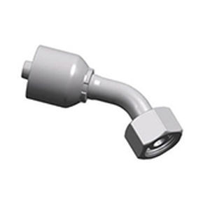Raccord hydraulique - S20441-TRW series - WUXI SAMWAY CO.,LTD - à visser / coudé à 45° / femelle